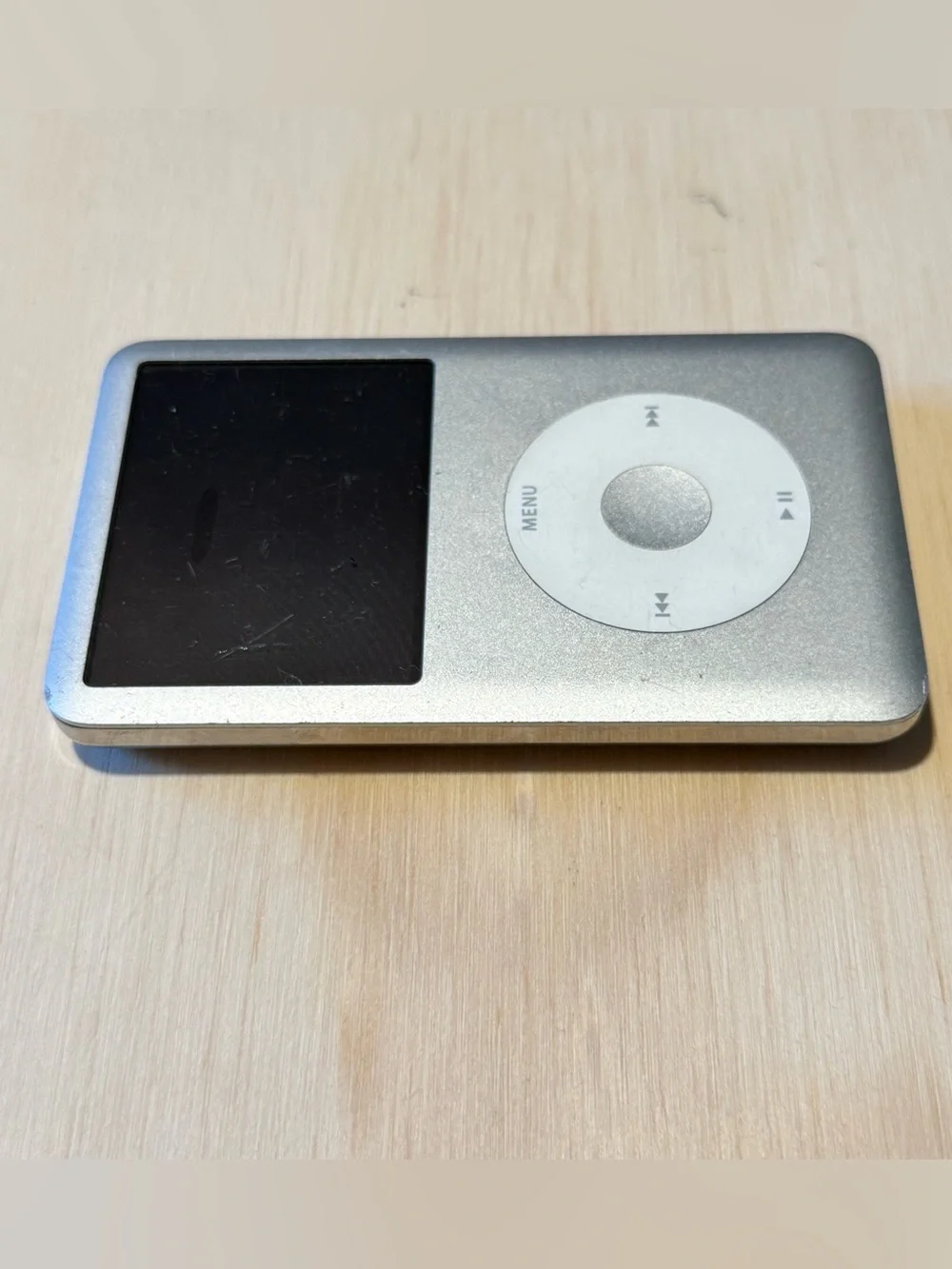 iPod Model:A1238 6THGen 80GB Slv Stuck On Red X For-Parts/Repair Read Info Blw!